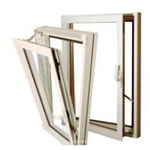 Precio competitivo Colgante ventana abatible hacia adentro / ventana colgada de aluminio